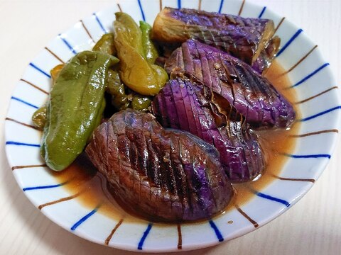 茄子とピーマンの煮浸し